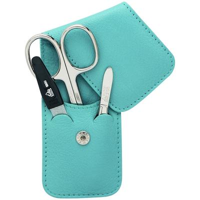 ERBE Siena Maniküre Set Taschen-Etui, meerblau, 3-tlg. Meerblau