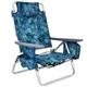 2 Packs 5-Position Outdoor Folding Backpack Beach Table and Reclining Chair Set