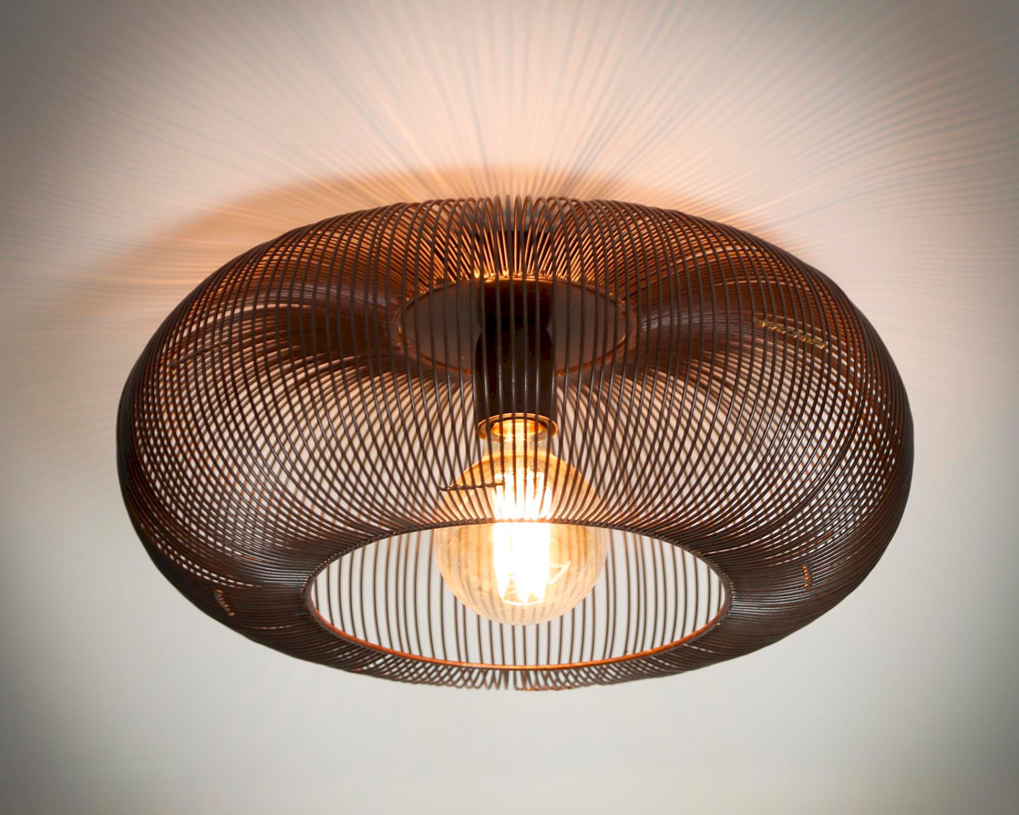 designline »Copper Twist« Pendellampe 43x20x43 cm Image