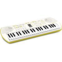 Home Keyboard CASIO Mini-Keyboard SA-80 Tasteninstrumente gelb Casio