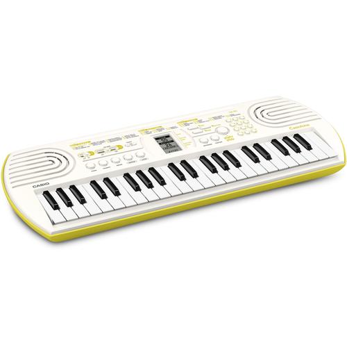 "Home Keyboard CASIO ""Mini-Keyboard SA-80"" Tasteninstrumente gelb Casio"