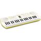 Home Keyboard CASIO "Mini-Keyboard SA-80" Tasteninstrumente gelb Casio