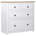 vidaXL Sideboard Drawer Cupboard for Bedroom Storage Cabinet Pine Panama Range - 31.5" x 15.7" x 32.7"