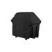 Moocorvic Grill Cover 600D Heavy Duty Grill Cover Tear Resistant Waterproof And Fade Resistant Outdoor Gas Grill Cover For Grills And More Portable Grill Cover Black