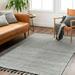 Mark&Day Area Rugs 8x10 Hopkins Cottage Charcoal Area Rug (8 x 10 )