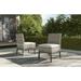 Marina Gray Aluminum Patio Side Chair