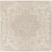 Mark&Day Outdoor Area Rugs 8x8 Appelscha Traditional Indoor/Outdoor Taupe Square Area Rug (7 10 Square)