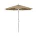California Umbrella 7.5 ft. Round Aluminum Market Umbrella Straw Olefin