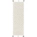 Mark&Day Area Rugs 2x8 Mansfield Global Ivory Runner Area Rug (2 6 x 8 )