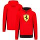 Scuderia Ferrari Puma Shield Hooded Sweat - Red