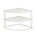 Corner Cabinet Organizer Corner Cabinet Organization Corner Dish Shelf Black