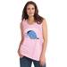 Plus Size Women's Sleeveless Eeyore Worse Tank by Disney in Pink Eeyore (Size 3X)