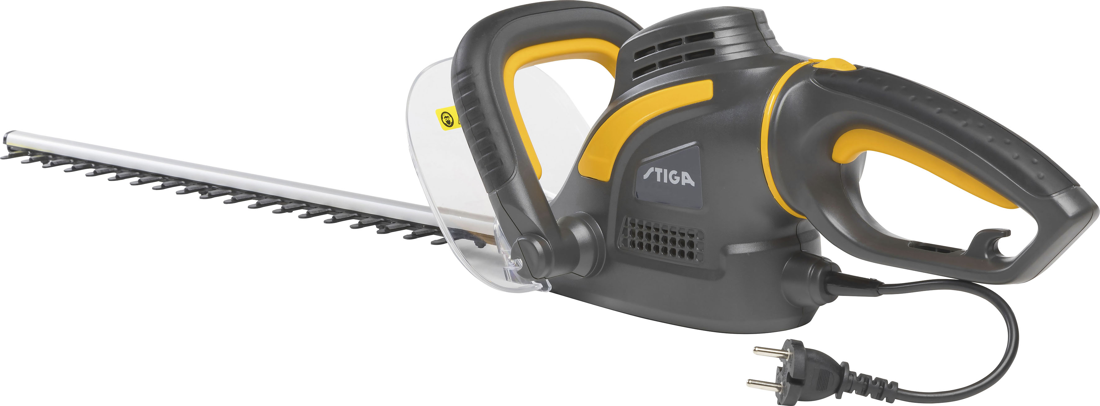 Elektro-Heckenschere STIGA GARDEN "HT 105c", schwarz, Gartenscheren-Maschinen, 500 Watt, 45 cm Schnittlänge, drehbarer Handgriff