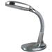 Lavish Home Natural Sunlight Desk Lamp Great for Reading & Crafting Adjustable Gooseneck Home & Office Lamp Metallic Silver