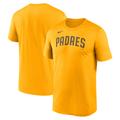 Men's Nike Gold San Diego Padres New Legend Wordmark T-Shirt