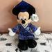 Disney Other | Disney Parks Authentic Graduation Mickey Mouse Plush Class Of 2011 | Color: Blue/Silver | Size: Os