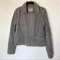 Levi's Jackets & Coats | Levi’s Grey Leather Asymmetrical Motto Jacket | Color: Gray | Size: M