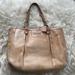 Coach Bags | Coach Tan Cream Brown Cowhide Leather Handbag Purse Pocketbook Shoulder Bag Vtg | Color: Cream/Tan | Size: Os