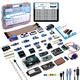 GeeekPi Ultimate Starter Kit,Compatible with Arduino UNO,Arduino Mega 2560,ESP32-WROVER,Raspberry Pi Pico W for RPi Beginners & Software Engineers,Multi MCU Dev Boards,sensors,classic tutorials