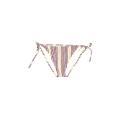 Shade & Shore Swimsuit Bottoms: Purple Stripes Swimwear - Women's Size X-Large