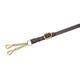 Blenheim Havana Brown Newmarket Chain Lead Rein - Large