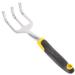 Hemoton Garden Hand Cultivator Tool Garden Tool Cultivator Hand Tiller Portable Digging Tool