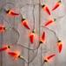 Lights4fun Inc. 20 Red Chili Pepper Battery Operated LED Indoor & Outdoor String Lights