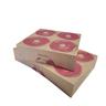 100 Donutkartons / Donutboxen 30x20x6cm Bio braun mit Donut Neutraldruck