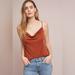 Anthropologie Tops | Anthropologie | Claremont Draped Cami | Color: Orange | Size: M