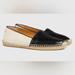 Gucci Shoes | Gucci Canvas Slip-On Espadrille Loafers Shoes 9.5 | Color: Black/Cream | Size: 9.5