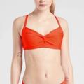 Athleta Swim | Athleta Twist Up Bikini Top 36b/C | Color: Orange | Size: 36b/C