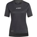 ADIDAS Damen Shirt TERREX Multi, Größe S in Schwarz