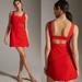 Anthropologie Dresses | Anthropologie Maeve Sleeveless Scoop Neck Mini Dress 2 | Color: Red | Size: 2