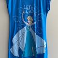 Disney Pajamas | Disney Frozen Let It Go Children’s Nightgown, Blue Elsa Nightgown For Girls | Color: Blue | Size: Mg