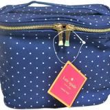 Kate Spade Bags | Kate Spade Larabee Dot Lunch Tote Carrier Navy | Color: Gold | Size: Os