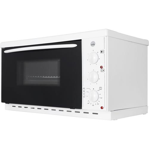 "WILFA Kleinküche ""HYBEL EMK-218"" Minibacköfen 2 Kochplatten weiß Minibacköfen"