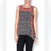 Anthropologie Tops | Anthropologie Thml Embroidered Bell Tank Top Size Medium | Color: Black/Orange | Size: M