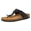 Zehentrenner TAMARIS "CORRA", Damen, Gr. 43, schwarz, Lederimitat, sportlich, Schuhe, Sommerschuh, Schlappen mit angenehmen Zehensteg