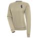 Women's Antigua Khaki Chicago White Sox Victory Pullover Sweatshirt