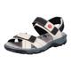 Sandale RIEKER Gr. 38, beige (hellbeige) Damen Schuhe Outdoorsandale Trekkingsandalen