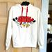 Disney Tops | Disney, Mickey Mouse Hooded Sweatshirt Size Small | Color: Red/White | Size: S