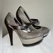 Jessica Simpson Shoes | Jessica Simpson ~ Mary Jane Heels | Color: Brown/Gray | Size: 6.5