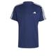 Adidas IB8152 TR-ES Base 3S T T-Shirt Herren Dark Blue/White Größe L