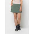 Hosenrock JACK WOLFSKIN "PRELIGHT SKORT W" Gr. S (36), grün (picnic, green) Damen Röcke Culottes Hosenröcke