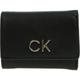 Calvin Klein Jeans Relock Trifold women's Purse wallet in Black