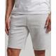 Superdry Men's Vintage Logo Embroidered Jersey Shorts Light Grey / Glacier Grey Marl - Size: M