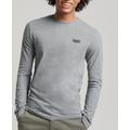 Superdry Men's Organic Cotton Vintage Embroidered Top Grey / Grey Marl - Size: Xxl