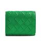 Bottega Veneta Leather Intrecciato Trifold Wallet