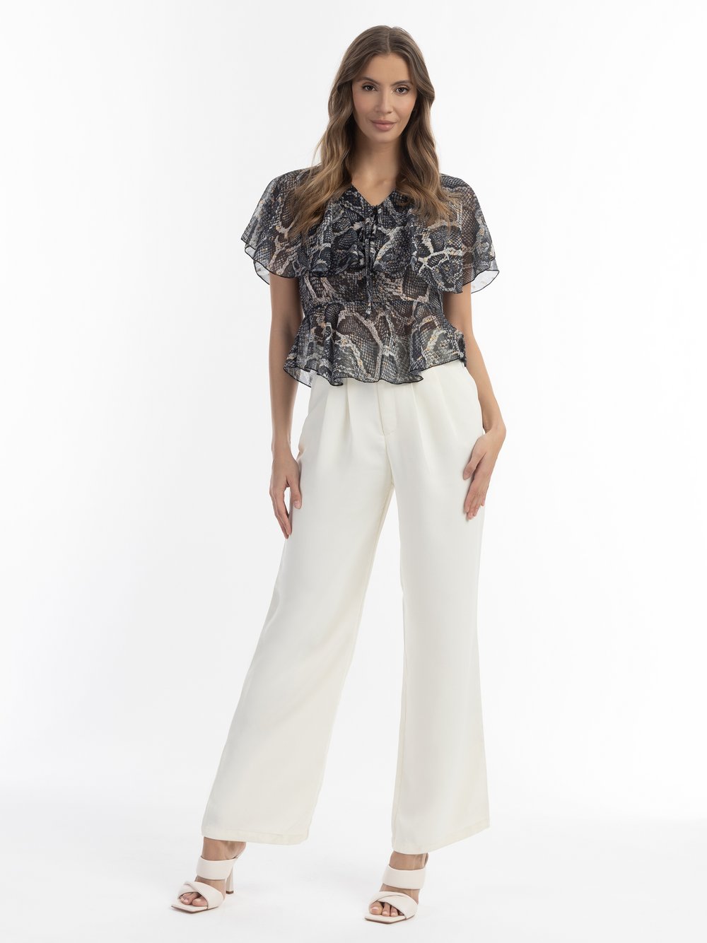 Faina Bluse Damen schwarz, M Image