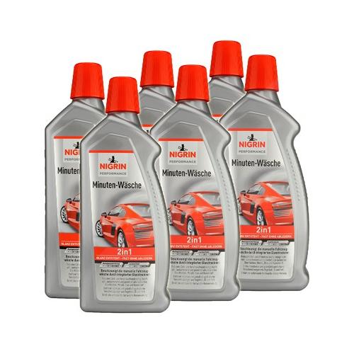 Nigrin 6x 1 L Performance Minutenwäsche Turbo [Hersteller-Nr. 73877]